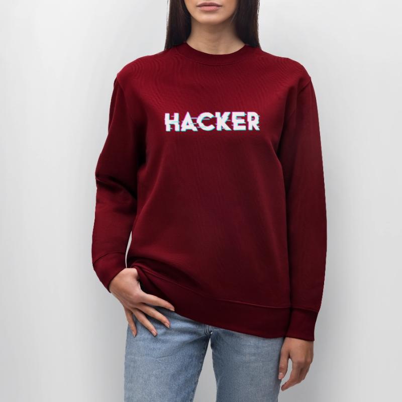 Hacker Stuff Cyber Security Game Master DDOS Stanley/Stella Unisex Bio-Sweatshirt CHANGER 