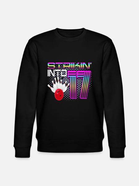 Iskeminen 17 keilaajaan 17-vuotissyntymäpäivänä - Stanley/Stella CHANGER unisex luomu-collegepaita - musta