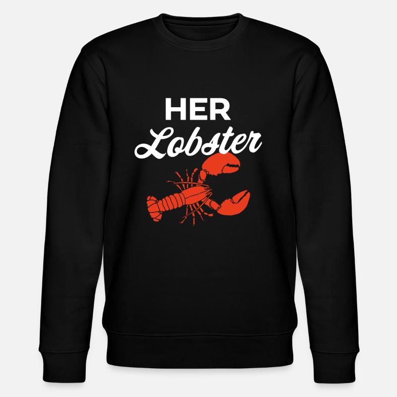 Ihr Hummer - Stanley/Stella Unisex Bio-Sweatshirt CHANGER  - Schwarz