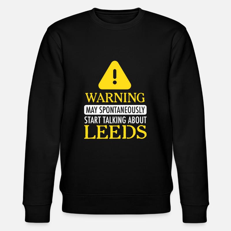 WARNING!: Leeds - Stanley/Stella Unisex Bio-Sweatshirt CHANGER  - Schwarz