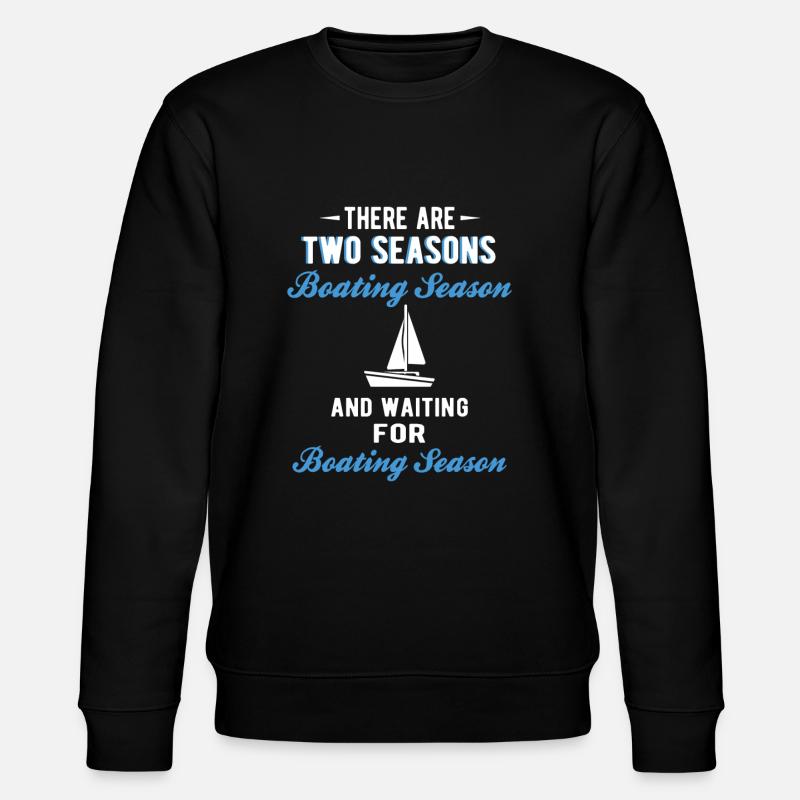 BOATING : Boating Season - Stanley/Stella CHANGER Unisex Organic Sweatshirt - black