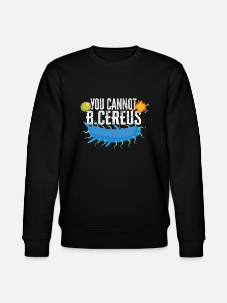 Microbiologist Microbiology Lab Staph Biology - Stanley/Stella Unisex Bio-Sweatshirt CHANGER - Schwarz
