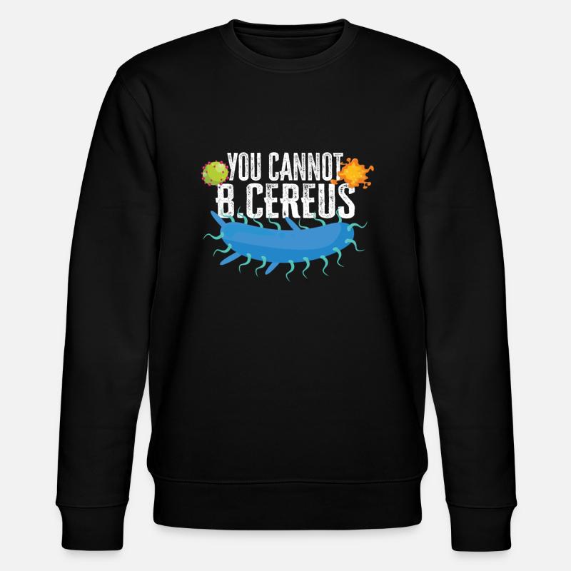 Microbiologist Microbiology Lab Staph Biology - Stanley/Stella CHANGER Unisex Organic Sweatshirt - black