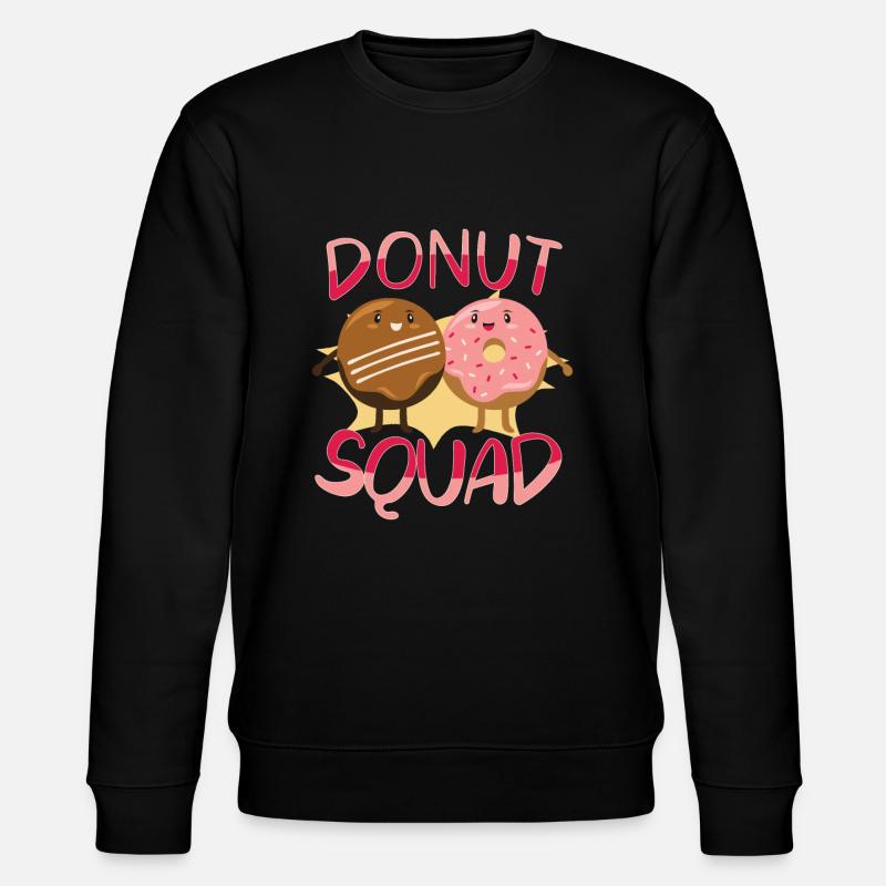 Beignet Beignet Cuisson Gâteau Boulanger - Sweat bio CHANGER Stanley/Stella Unisexe - noir