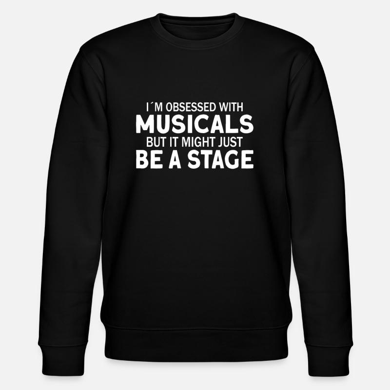 Theaterlehrer Schauspiellehrer - Stanley/Stella Unisex Bio-Sweatshirt CHANGER - Schwarz