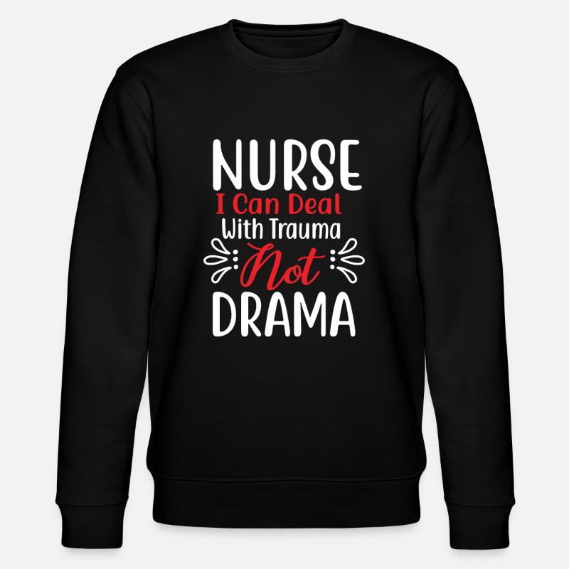 Infirmière Infirmière Infirmière Clinique Paramédicale - Sweat bio CHANGER Stanley/Stella Unisexe - noir