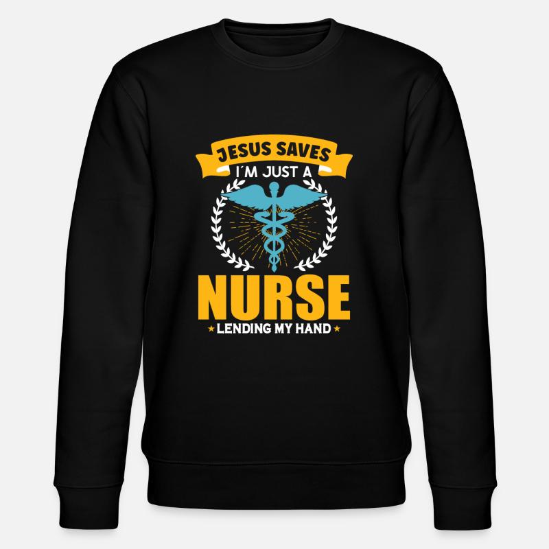 Infirmière Infirmière Clinique Paramédicale - Sweat bio CHANGER Stanley/Stella Unisexe - noir