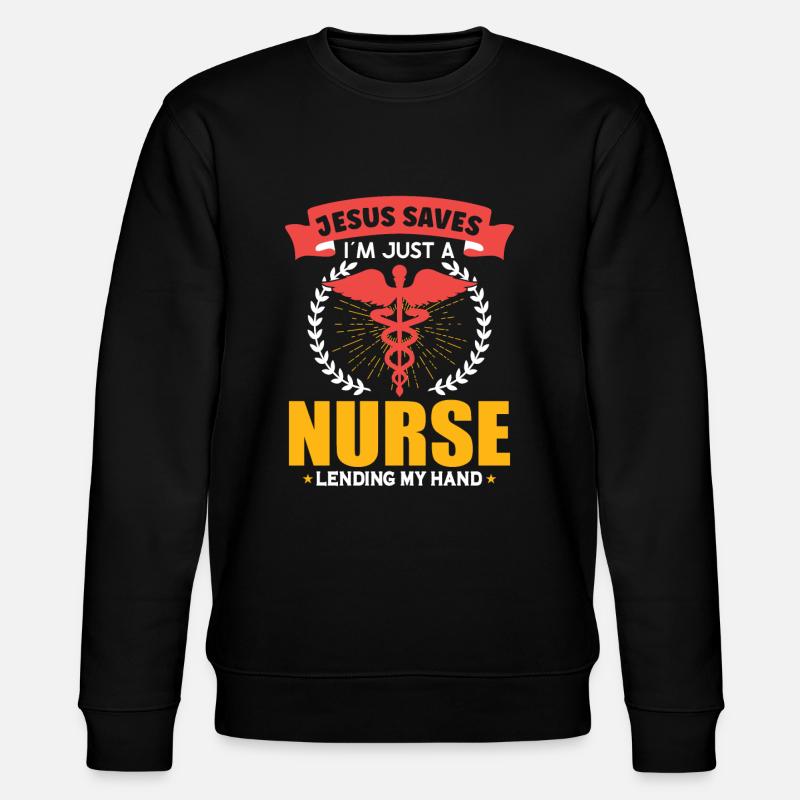 Infirmière Infirmière Clinique Paramédicale - Sweat bio CHANGER Stanley/Stella Unisexe - noir