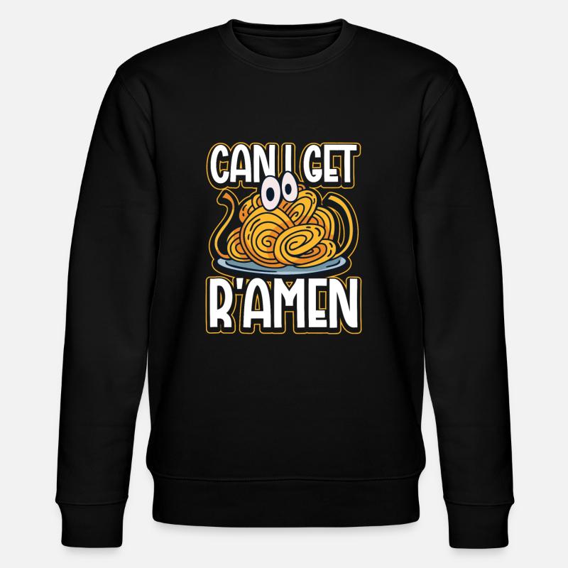 Athéisme athée Spaghetti volant - Sweat bio CHANGER Stanley/Stella Unisexe - noir