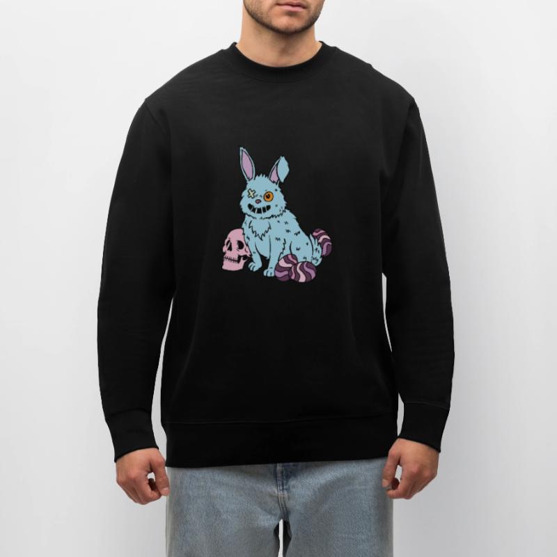 Gothic Rabbit Gothic Rabbit Gothic Easter Emo Goth Stanley/Stella CHANGER Unisex Organic Sweatshirt
