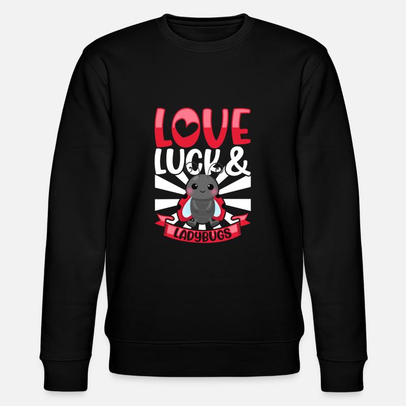 Ladybug Ladybug Entomology Insects - Stanley/Stella CHANGER Unisex Organic Sweatshirt - black