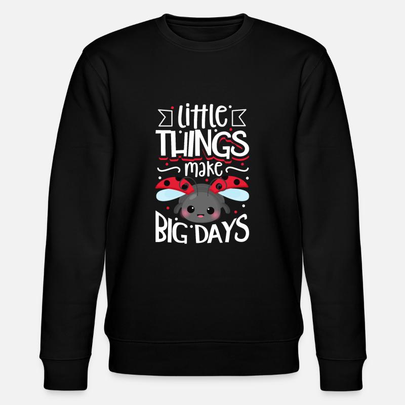Ladybug Ladybug Entomology Insects - Stanley/Stella CHANGER Unisex Organic Sweatshirt - black