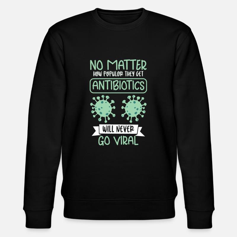 Drôle de pharmacien-pharmacie-technicien-pharmacien pharmacie - Sweat bio CHANGER Stanley/Stella Unisexe - noir