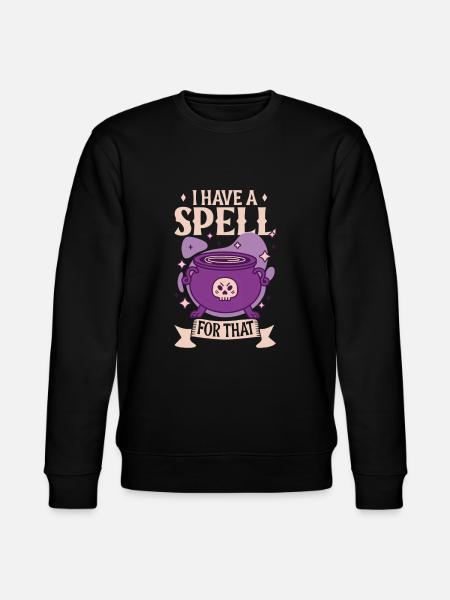Witch Occult Gothic Dark Satanic Unholy - Stanley/Stella CHANGER Unisex Organic Sweatshirt - black