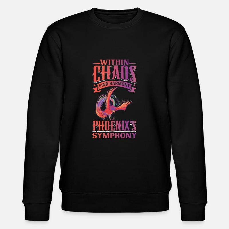 Phoenix Bird Créatures mythiques - Sweat bio CHANGER Stanley/Stella Unisexe - noir