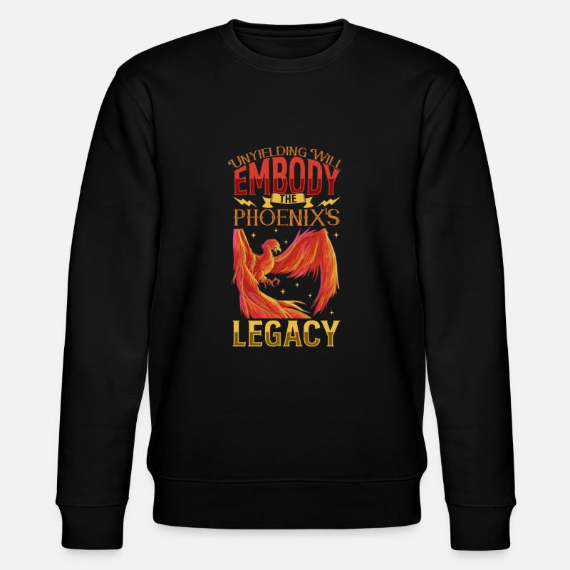 Phoenix Bird Créatures mythiques - Sweat bio CHANGER Stanley/Stella Unisexe - noir