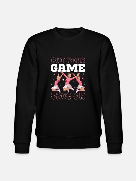 Cheerleader Cheerleader-outfit - Stanley/Stella Unisex Bio-Sweatshirt CHANGER  - Schwarz
