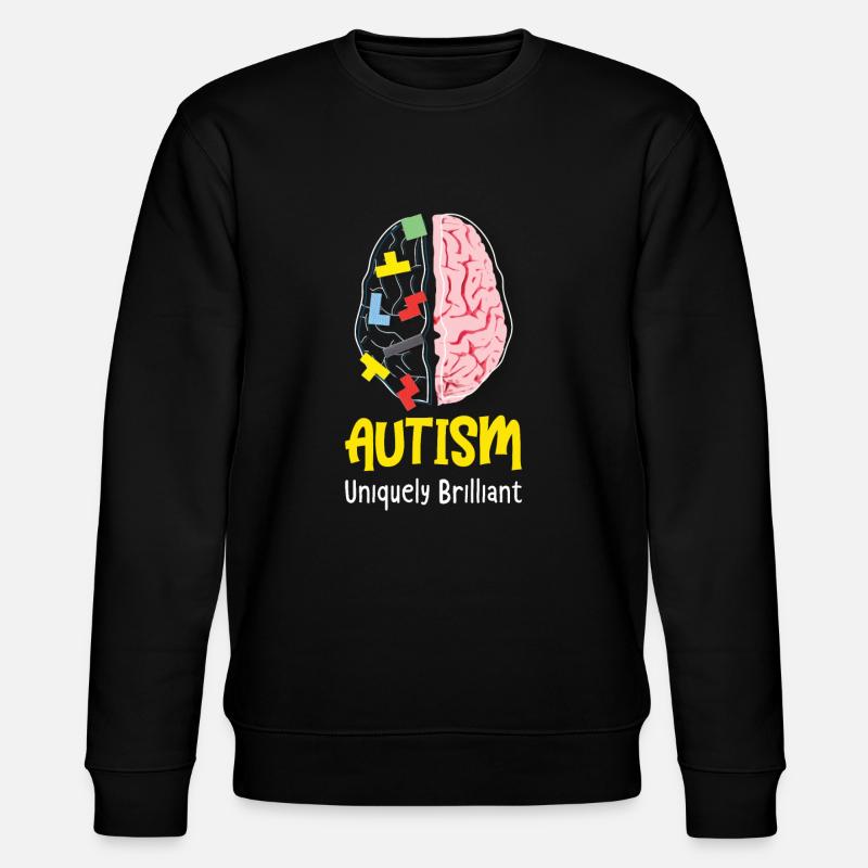 Sensibilisation à l’autisme Maladie autistique - Sweat bio CHANGER Stanley/Stella Unisexe - noir