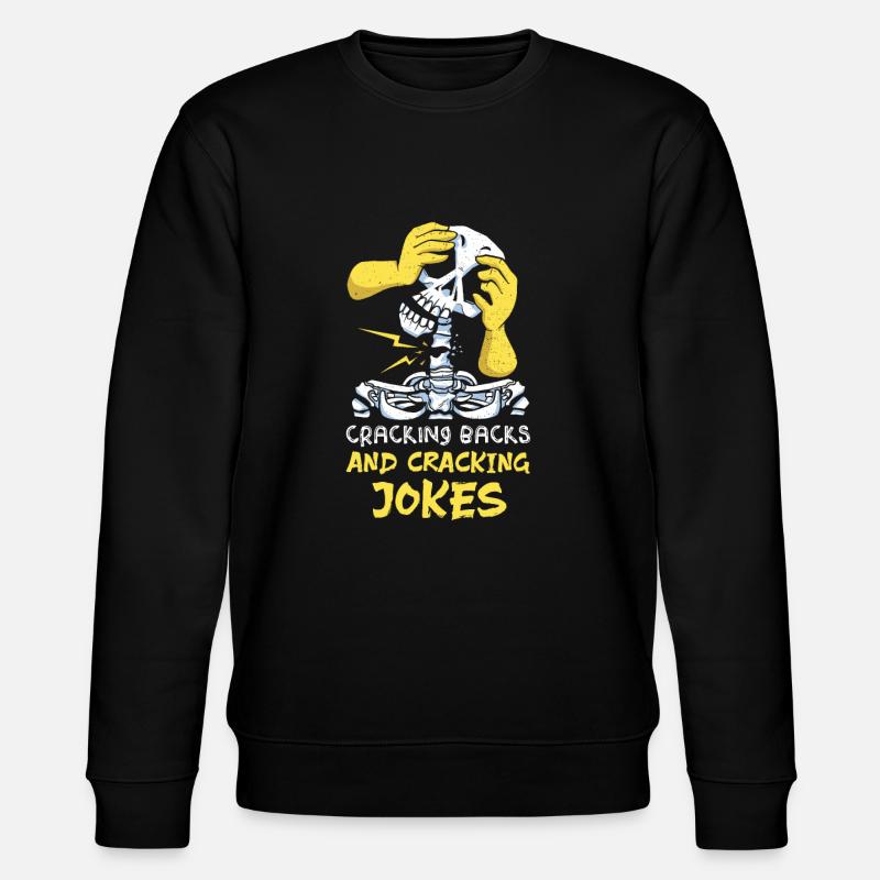Chriopractor, Chiropractic - Stanley/Stella CHANGER Unisex Organic Sweatshirt - black
