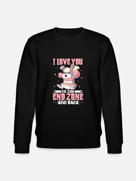 Cheerleader Cheerleader-outfit - Stanley/Stella Unisex Bio-Sweatshirt CHANGER  - Schwarz