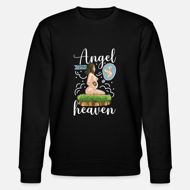 infant loss, miscarriage, consciousness, - Stanley/Stella CHANGER Unisex Organic Sweatshirt - black