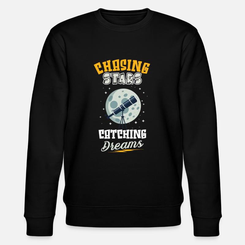 Astrophotography Astronomy Space Camera - Stanley/Stella CHANGER Unisex Organic Sweatshirt - black