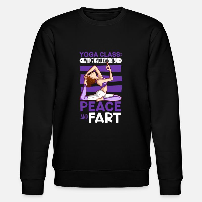 Yoga Mindfulness Practic Meditation Manifestation - Stanley/Stella CHANGER Unisex Organic Sweatshirt - black