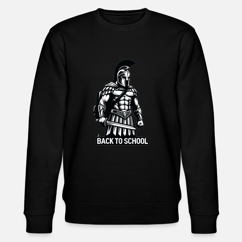 Gladiator-schullehrer Des Antiken Roms - Stanley/Stella Unisex Bio-Sweatshirt CHANGER  - Schwarz