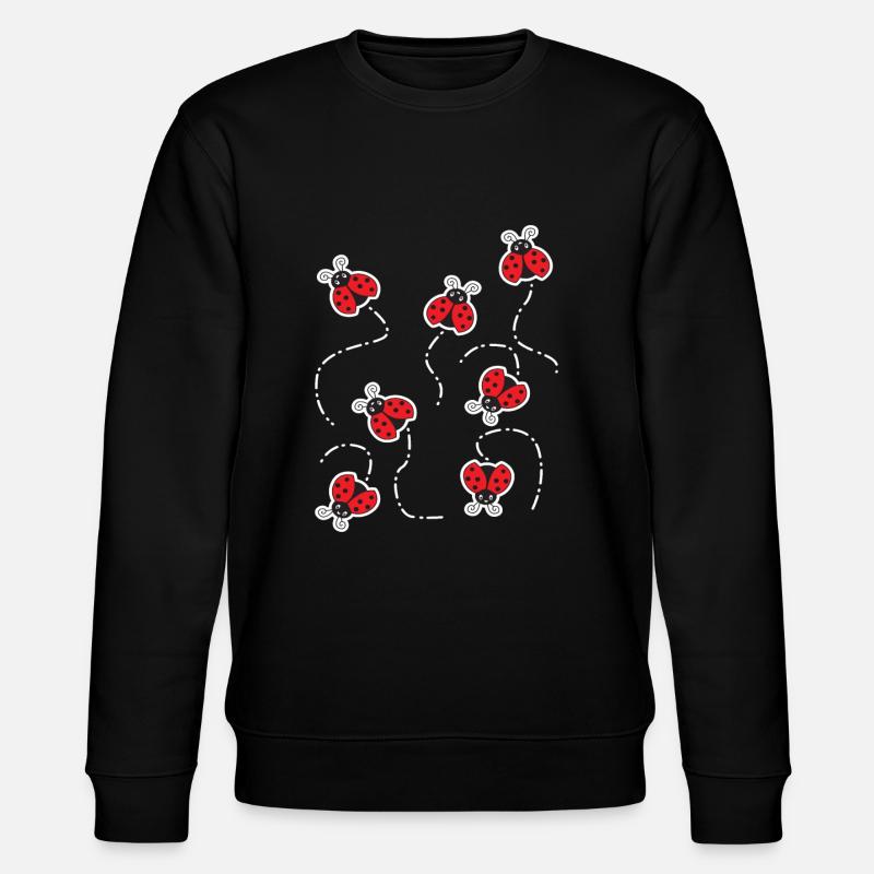 Ladybug Vol Insecte Enfants - Sweat bio CHANGER Stanley/Stella Unisexe - noir