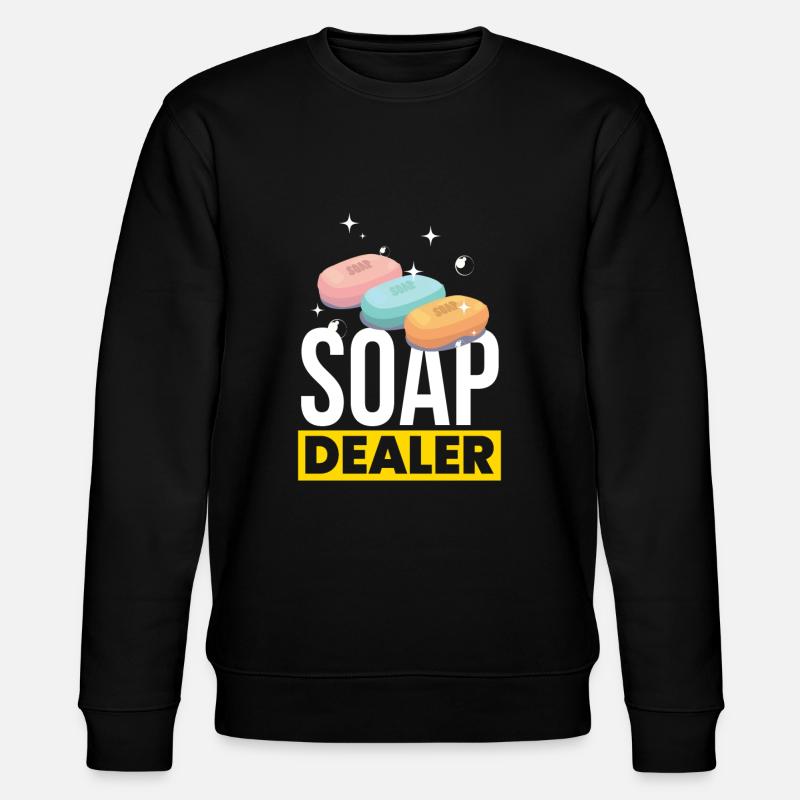 Fabricant de savon - Sweat bio CHANGER Stanley/Stella Unisexe - noir