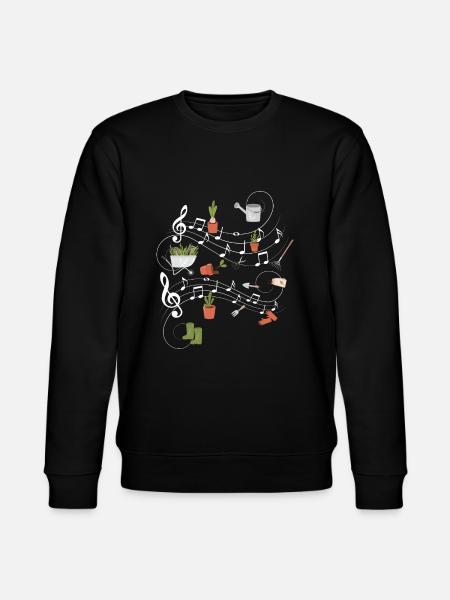 Musique Notes musicales Gardener - Sweat bio CHANGER Stanley/Stella Unisexe - noir