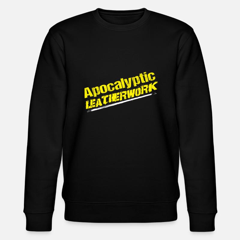 Apocalyptic Leatherwork Lederhandwerk - Stanley/Stella Unisex Bio-Sweatshirt CHANGER - Schwarz