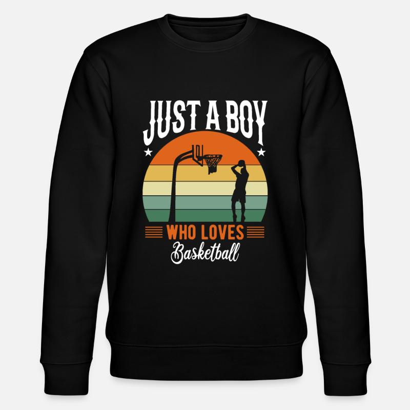 Basketball - Stanley/Stella Unisex Bio-Sweatshirt CHANGER  - Schwarz