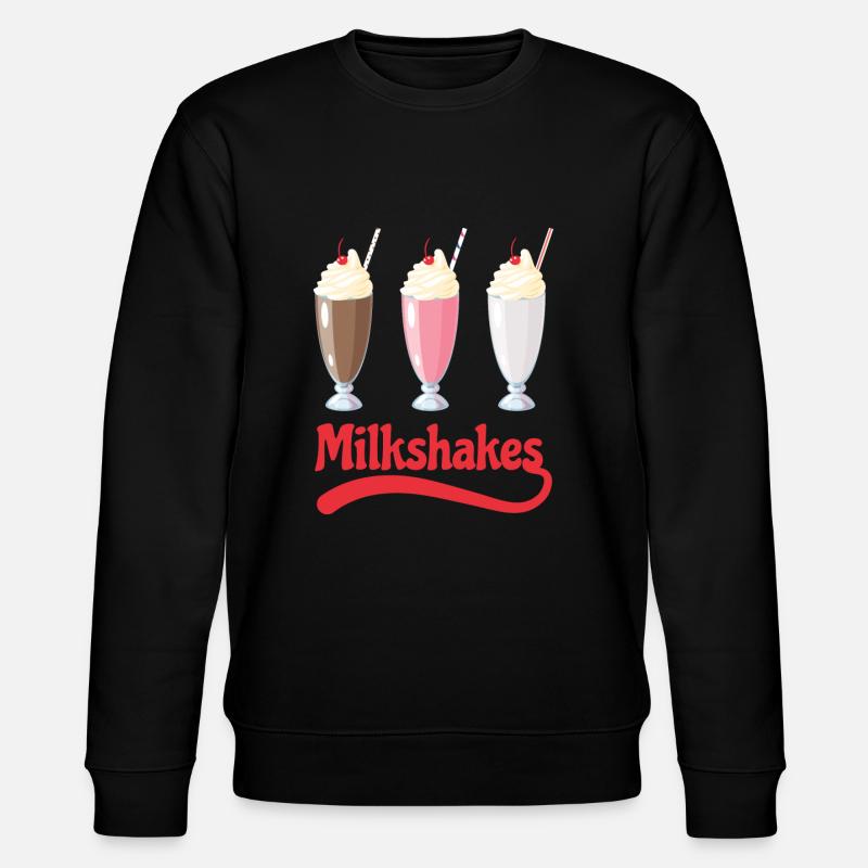 Milkshakes Milkshake Milkshaker - Sweat bio CHANGER Stanley/Stella Unisexe - noir