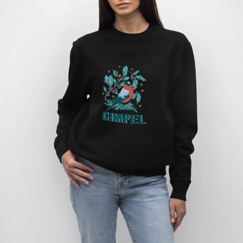 Gimpel Vogel Dompfaff Blutfink Stanley/Stella Unisex Bio-Sweatshirt CHANGER 