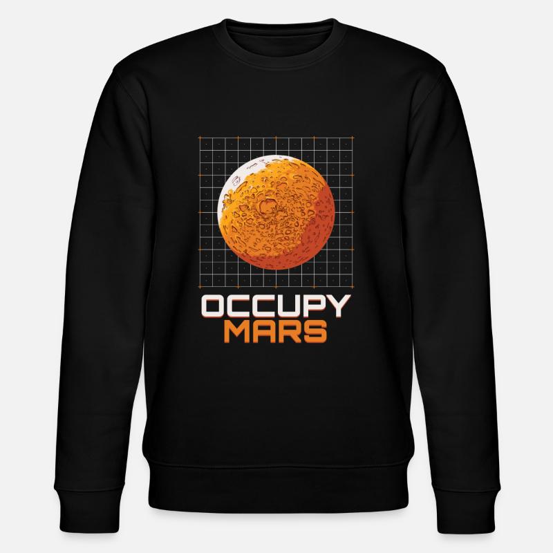 Occupy Mars Planet Universe - Sweat bio CHANGER Stanley/Stella Unisexe - noir