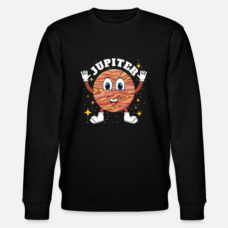 Jupiter Enfants Planète Univers - Sweat bio CHANGER Stanley/Stella Unisexe - noir
