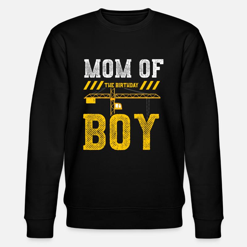 Maman du garçon d’anniversaire - Sweat bio CHANGER Stanley/Stella Unisexe - noir