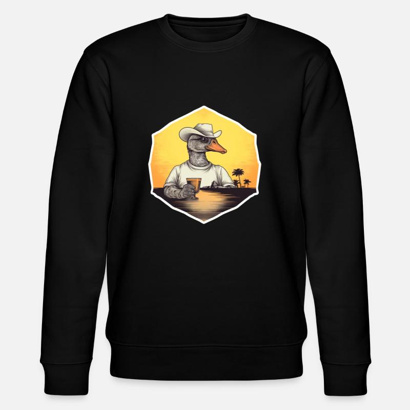 Canard - Sweat bio CHANGER Stanley/Stella Unisexe - noir