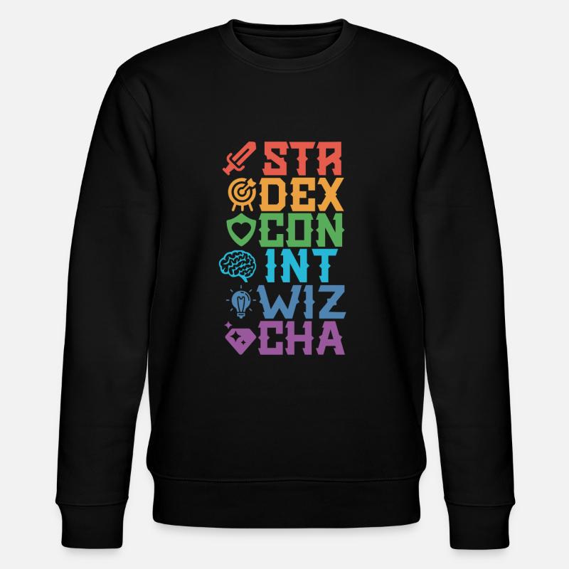 RPG Roleplay - Stanley/Stella CHANGER Unisex Organic Sweatshirt - black
