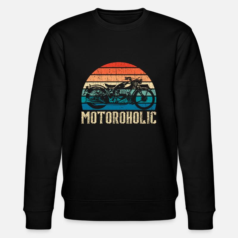 Moto Automobile - Sweat bio CHANGER Stanley/Stella Unisexe - noir