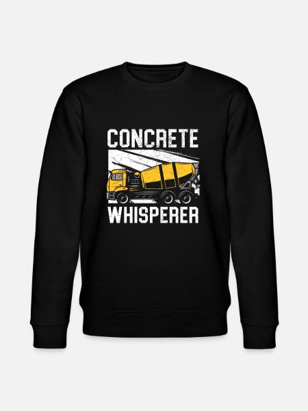 Betonflüsterer Beruf Bauarbeiter - Stanley/Stella Unisex Bio-Sweatshirt CHANGER - Schwarz
