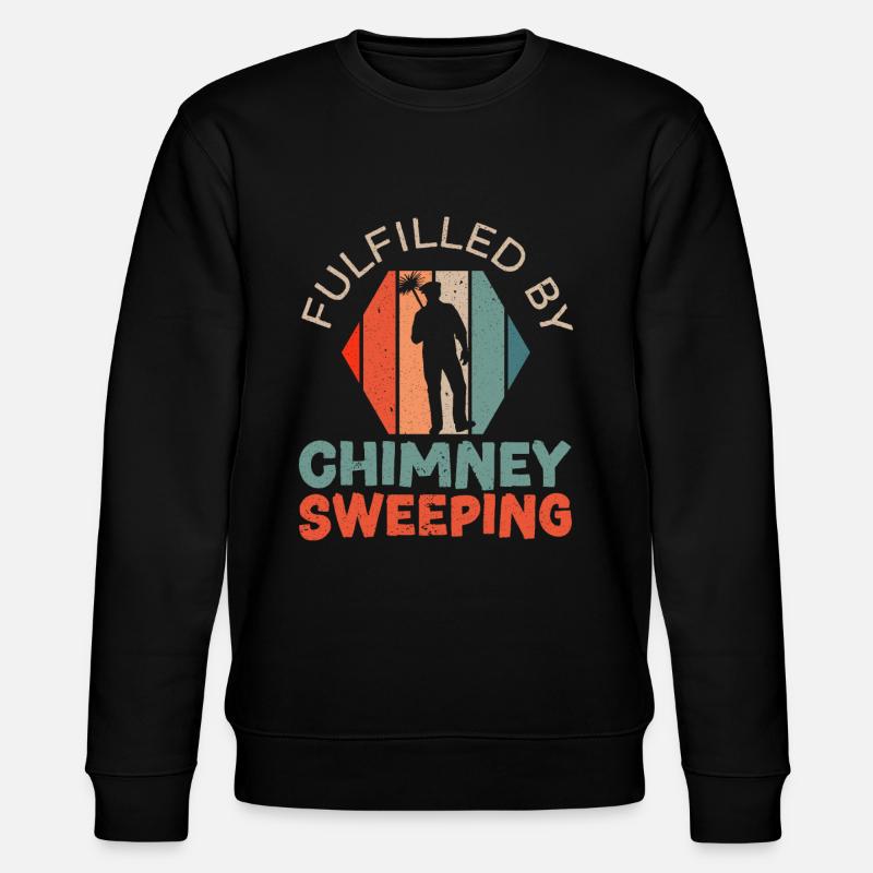 Rempli par ramoneur ramoneur - Sweat bio CHANGER Stanley/Stella Unisexe - noir