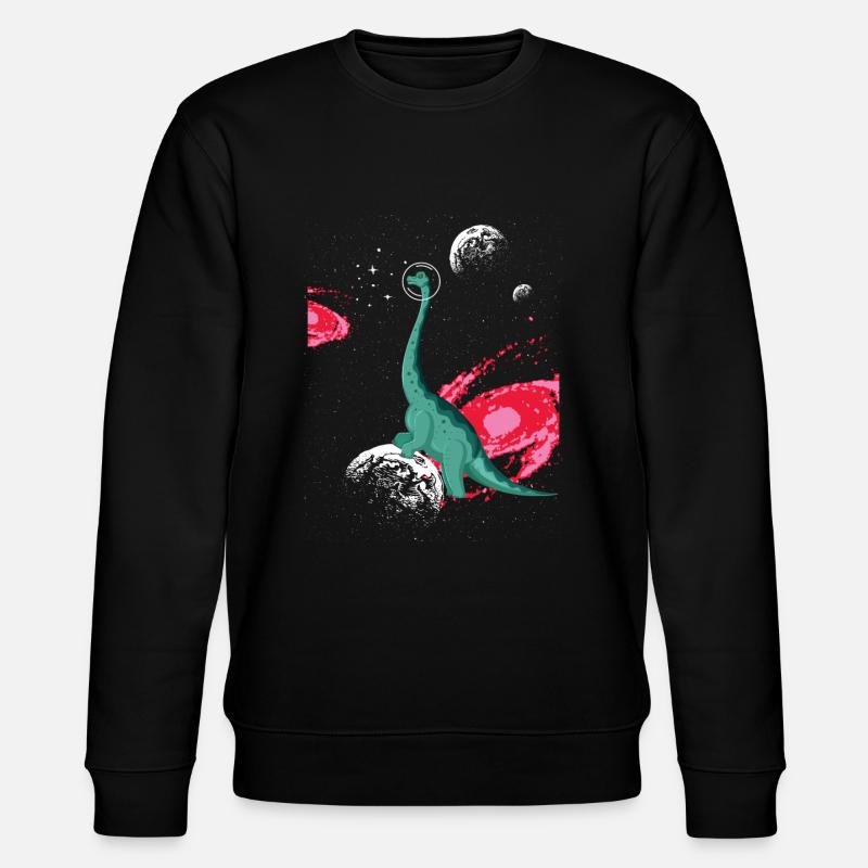 Brachiousaurus Dinosaure Paléontologue Astronaute - Sweat bio CHANGER Stanley/Stella Unisexe - noir