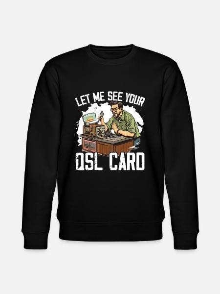 Amateurfunker Morsecode Radioaktivität - Stanley/Stella Unisex Bio-Sweatshirt CHANGER  - Schwarz