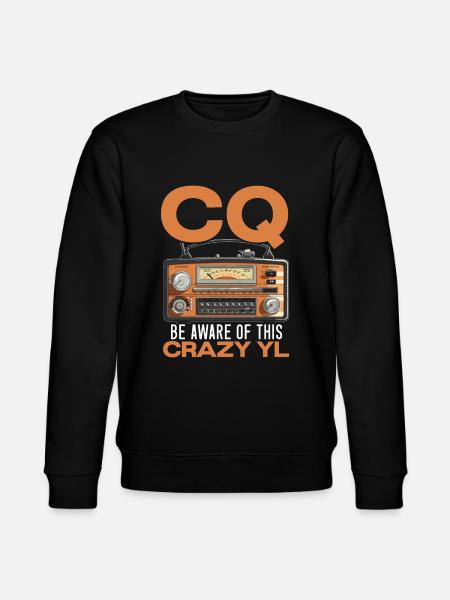Ham Radio Operator Morse Code Radioactivity - Stanley/Stella CHANGER Unisex Organic Sweatshirt - black