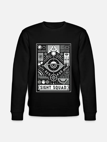 Sight Squad 7 - Stanley/Stella CHANGER Unisex Organic Sweatshirt - black