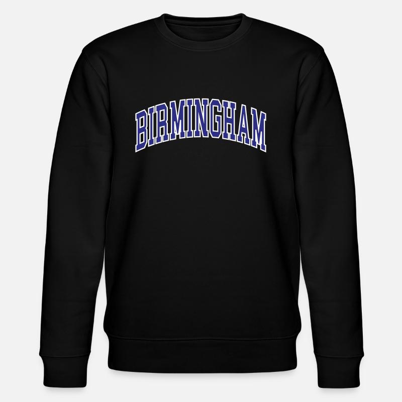 Birmingham - Stanley/Stella Unisex Bio-Sweatshirt CHANGER  - Schwarz