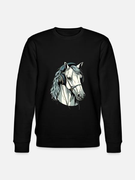 Hapo le cheval audiophile - Sweat bio CHANGER Stanley/Stella Unisexe - noir