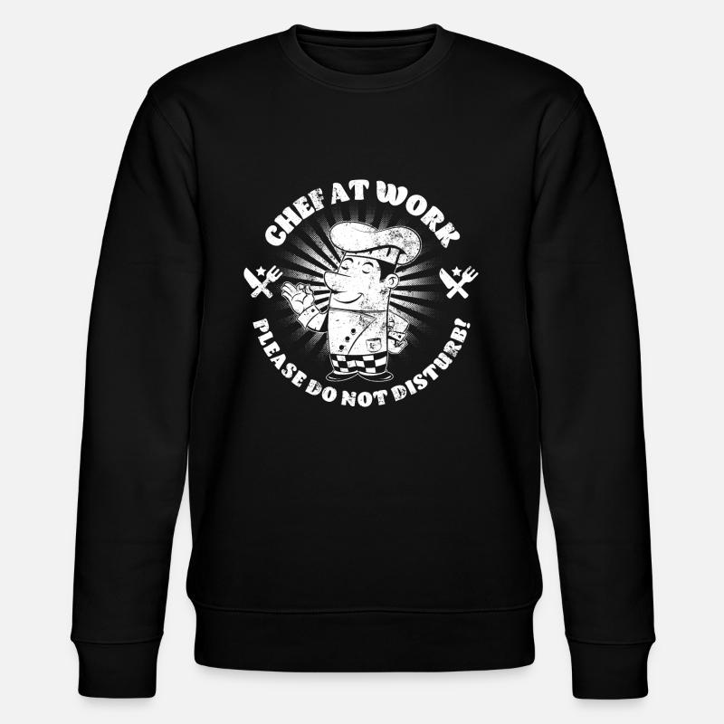 Chef au travail - Sweat bio CHANGER Stanley/Stella Unisexe - noir